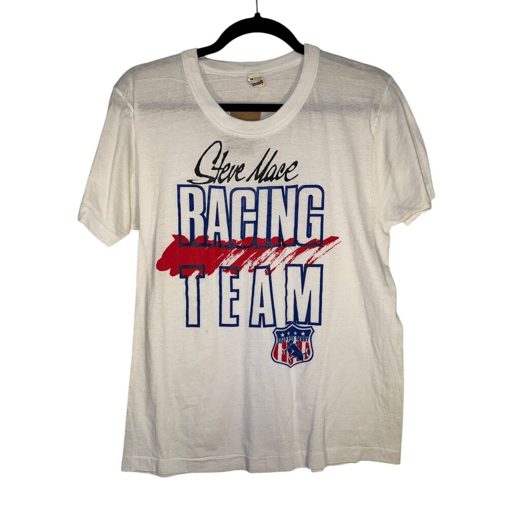 Vintage Soap Box Derby Tee Steve Mace Racing 1980s